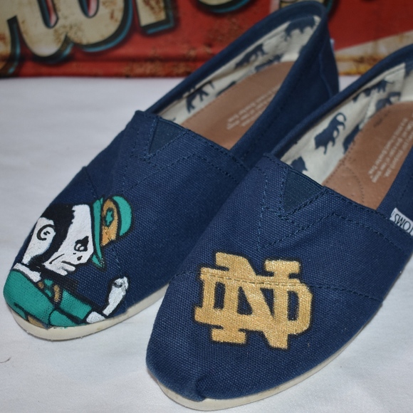 custom notre dame shoes